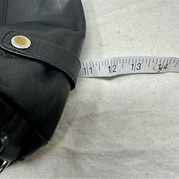 Coach Ashley Black Leather Crossbody - Picture 11 of 12